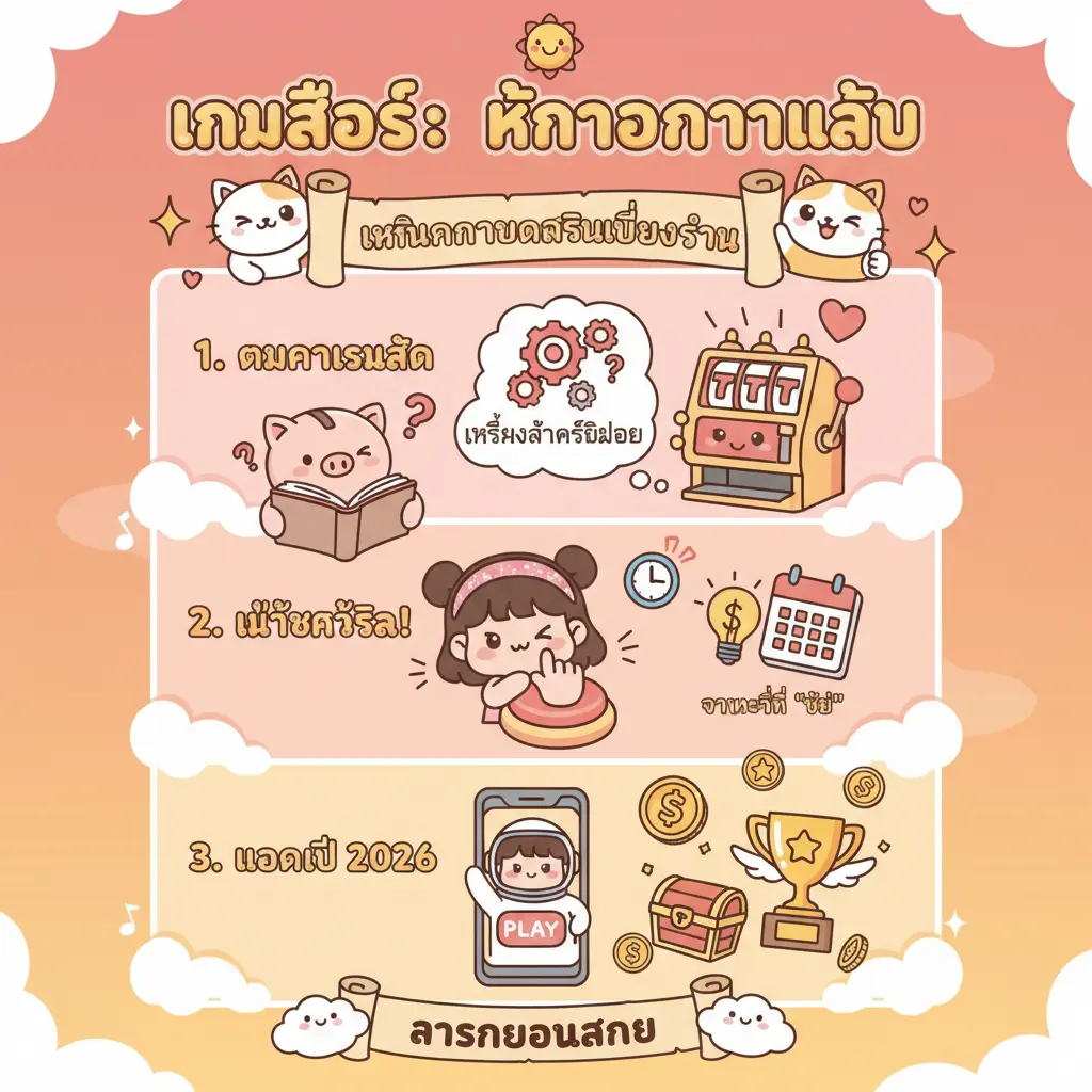 ขั้น ตอน การเล่นสล็อต - เกมสล็อต