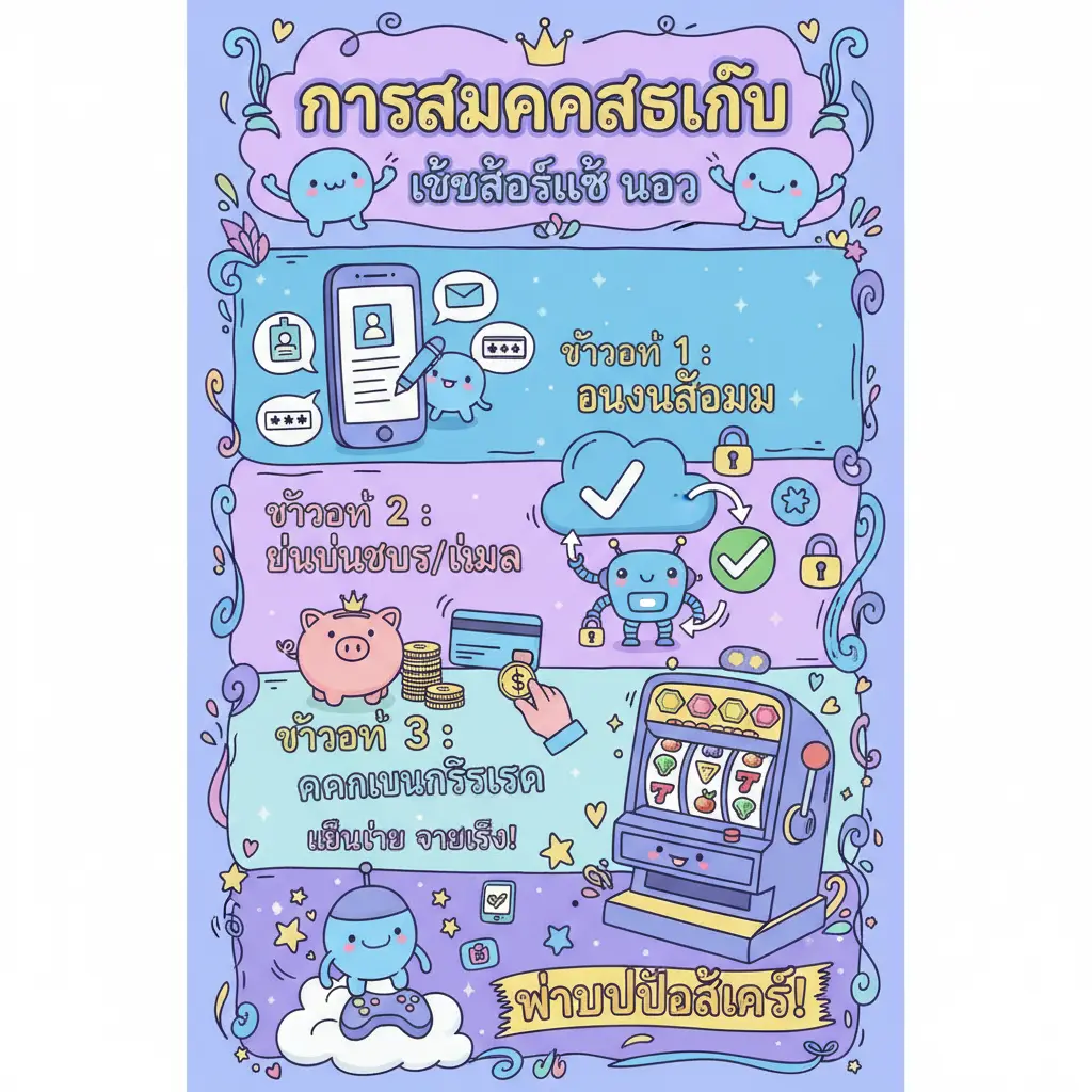 เว็บสล็อตแท้ นอก - การสมัครสมาชิก