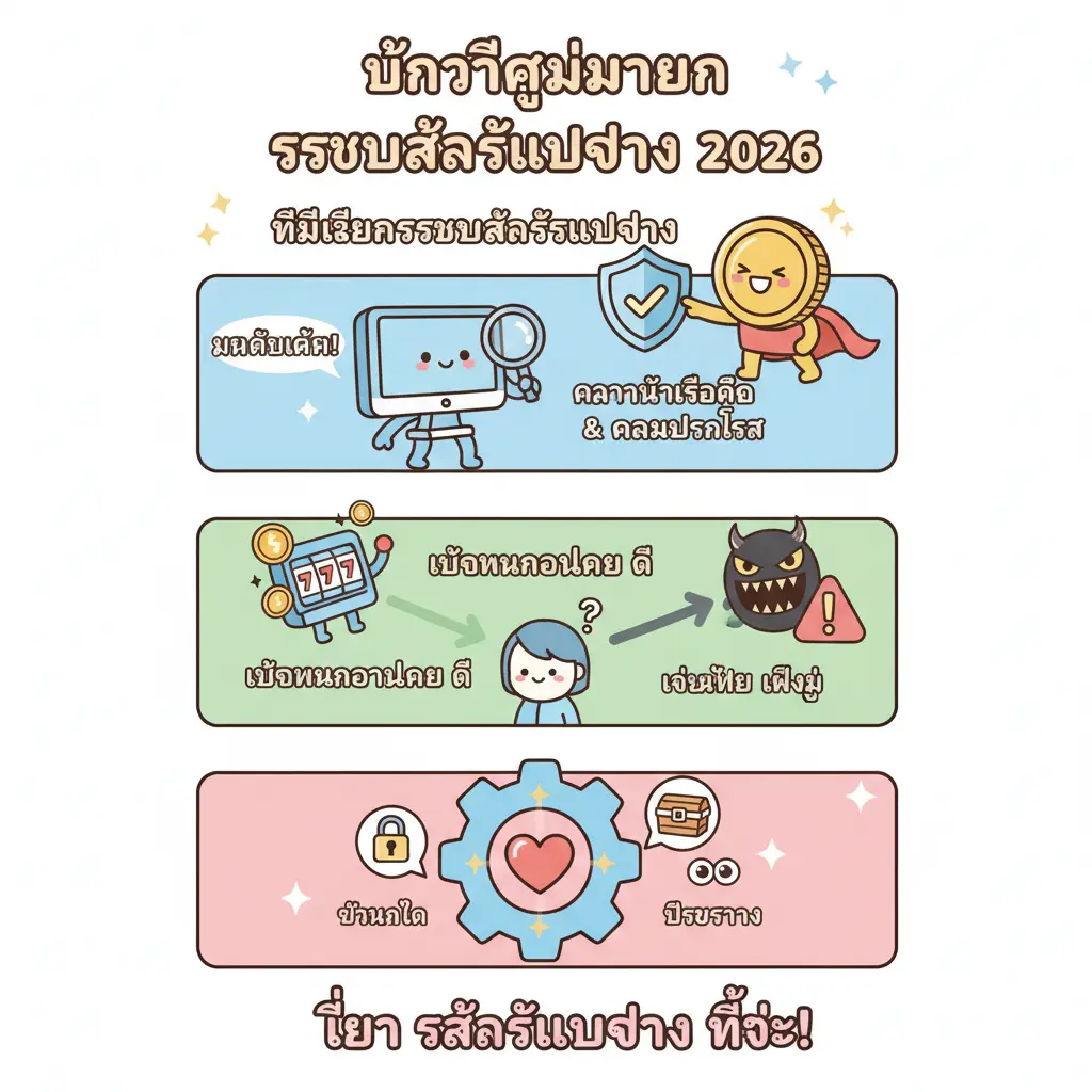 ระบบสลอต - บัญชีผู้ใช้งาน