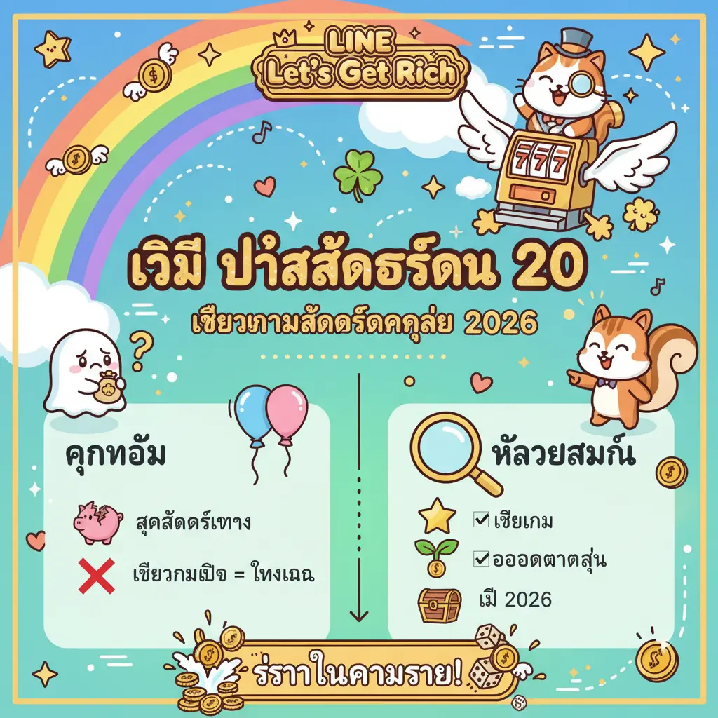 วิธี ปั่นสล็อตทุน 20 - LINE Lets Get Rich