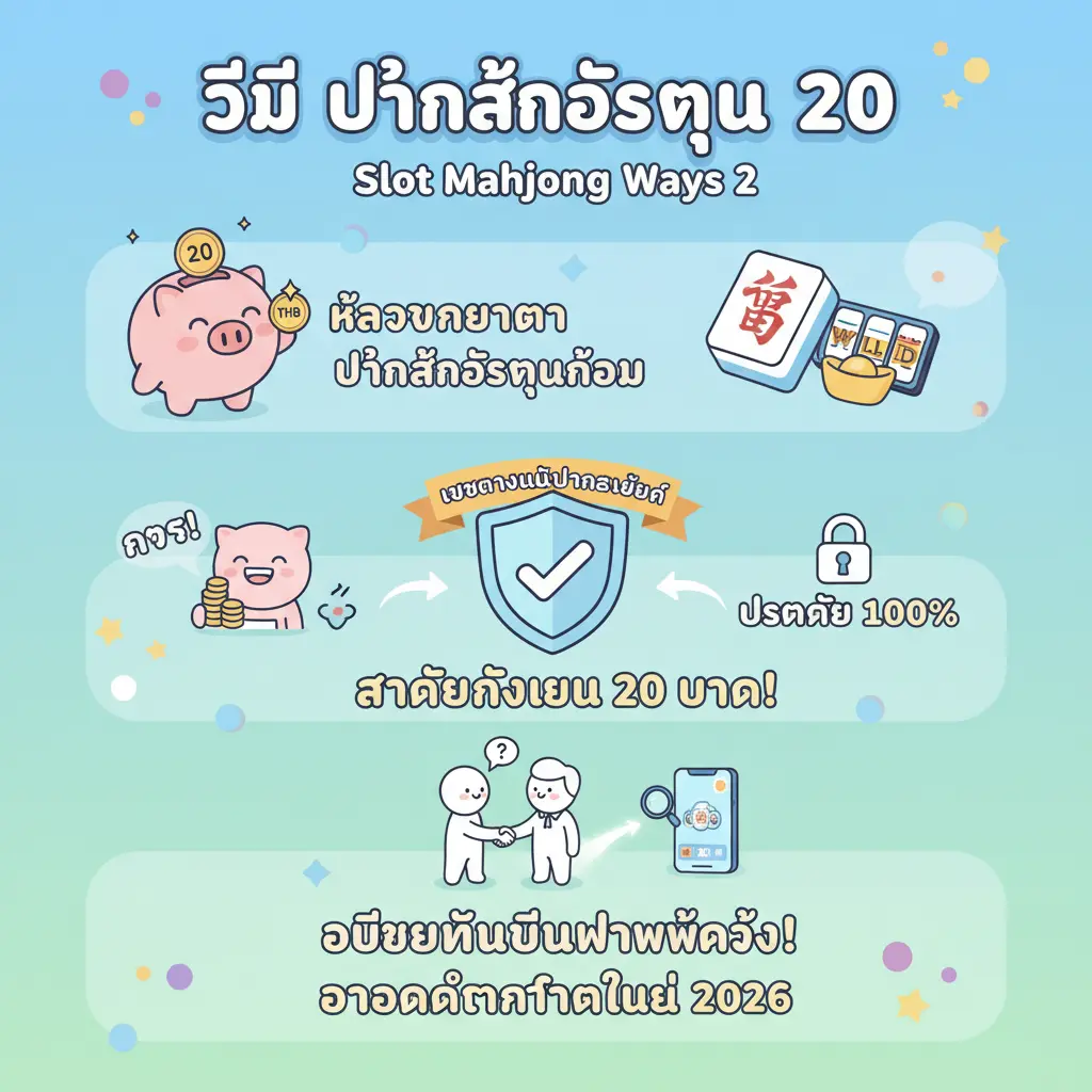 วิธี ปั่นสล็อตทุน 20 - Slot Mahjong ways 2