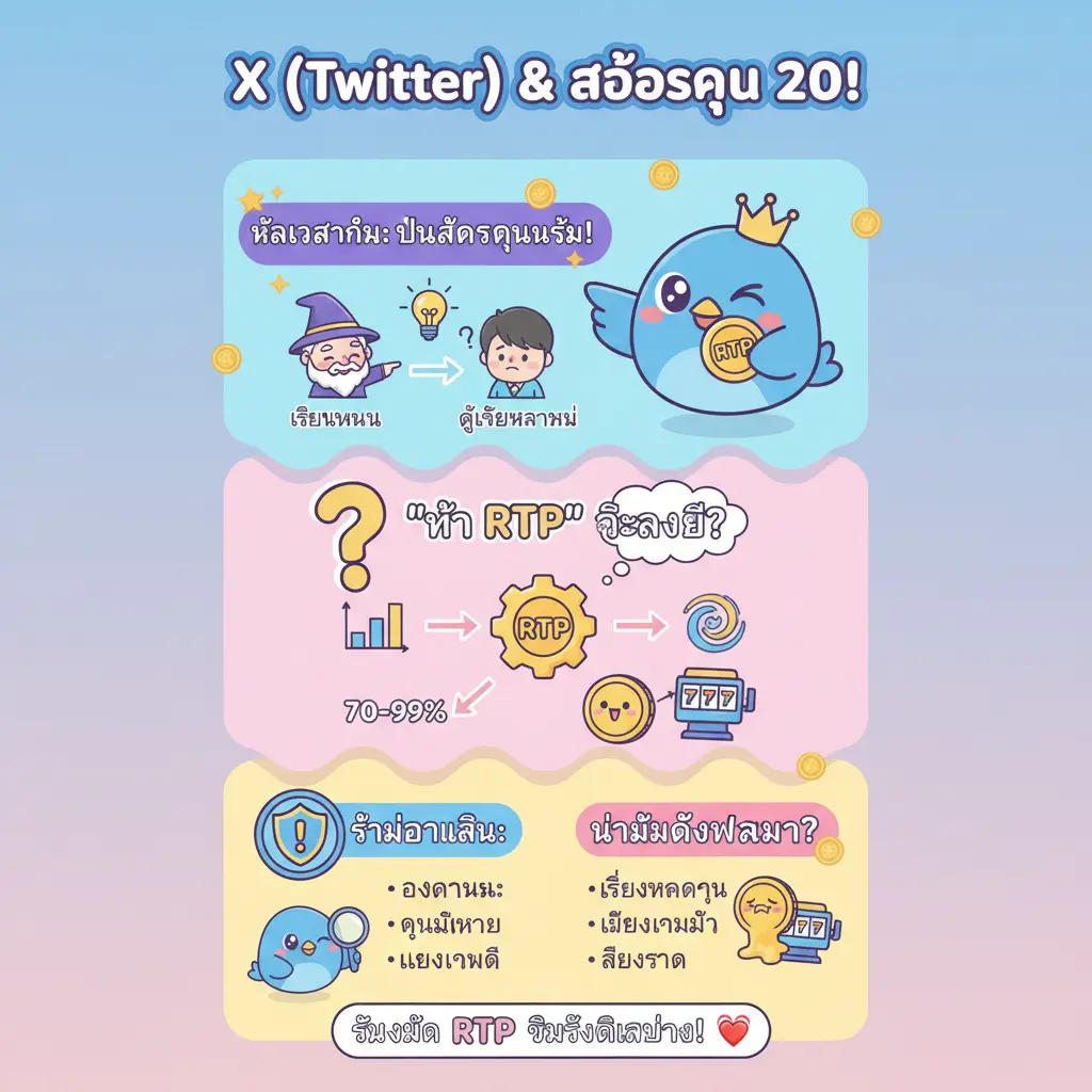 วิธี ปั่นสล็อตทุน 20 - X Twitter