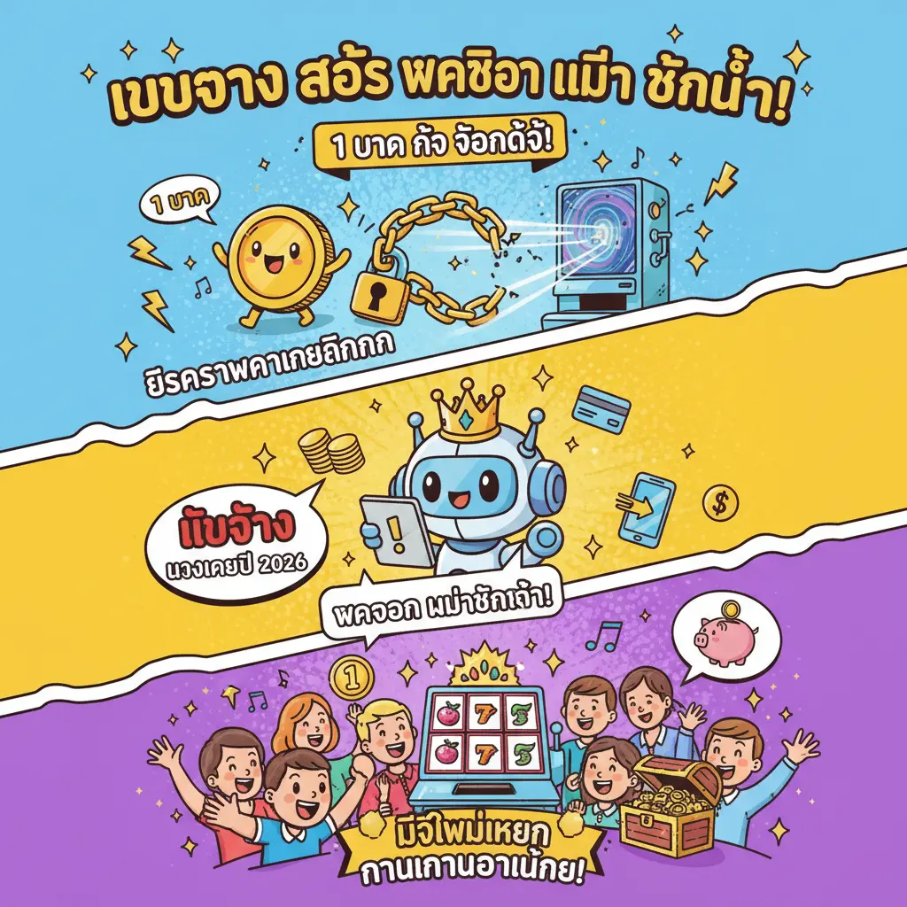 เว็บตรง สล็อต ฝากถอน ไม่มี ขั้นต่ำ 1 บาท ก็ ถอนได้ - การพนันออนไลน์