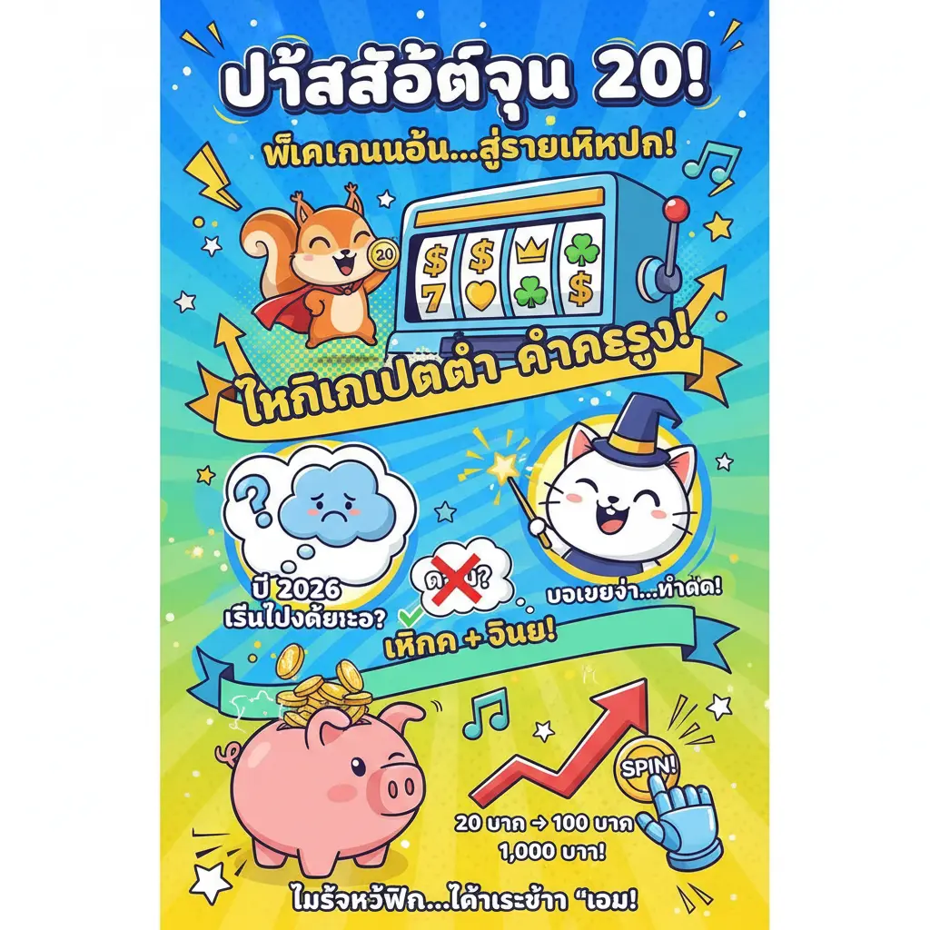 วิธี ปั่นสล็อตทุน 20 - การเดิมพันออนไลน์